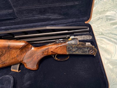 Krieghoff K-80 Gold Super Scroll Case Color Trap Special Combo - Image 2 of 14