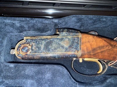 Krieghoff K-80 Gold Super Scroll Case Color Trap Special Combo - Image 3 of 14