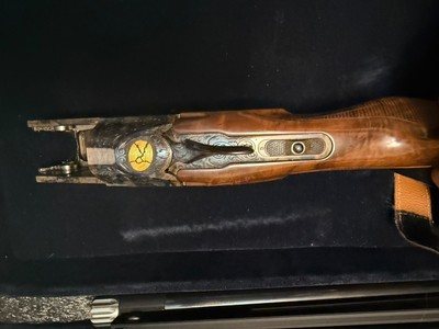 Krieghoff K-80 Gold Super Scroll Case Color Trap Special Combo - Image 7 of 14