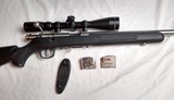 Savage, Heavy Stainless Steel Barrel, Model 93R-17, Cal 17HMR, Near New Condition - 2 of 10