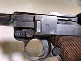 LUGER MAUSER WWII NAZI MILITARY CODE 42 9MM FOR SALE - 7 of 9
