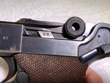 LUGER MAUSER WWII NAZI MILITARY CODE 42 9MM FOR SALE - 8 of 9