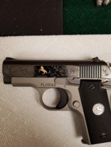 Colt Mustang Pocketlite Factory Engraved - 2 of 5