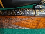 Weatherby MK V 300 Engraved & Gold Inlaid - 5 of 15
