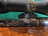 Weatherby MK V 300 Engraved & Gold Inlaid - 10 of 15