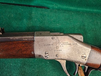 Sharps Borchardt Sporting Rifle 40-70 SS - Image 3 of 15