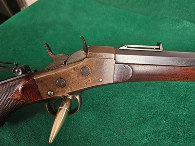 Remington Rolling Block Mid Range Target 40-70 BN - Image 7 of 15