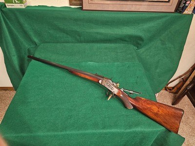 Remington Rolling Block Mid Range Target 40-70 BN - Image 1 of 15