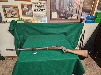 Danish Rolling Block 11.35 Centerfire - Image 1 of 14