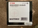 Nightforce, Benchrest, 12-42x56, NP-R2 reticle - 3 of 9