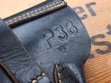 1944 WWII Police Banner WWII German holster for Mauser Walther P38 Luger - 9 of 14