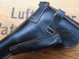 1944 WWII Police Banner WWII German holster for Mauser Walther P38 Luger - 8 of 14