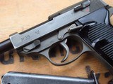 1944 German WWII Dual-tone Mauser - Walther P38 Nazi Issued 9mm Luger Byf44 - 3 of 15
