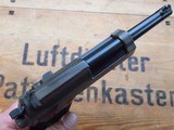 1944 German WWII Dual-tone Mauser - Walther P38 Nazi Issued 9mm Luger Byf44 - 9 of 15