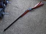 Winchester 1885 High Wall replica by Cimarron/Uberti w/double set trigger.38-55 Win. - 8 of 15