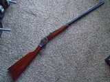 Winchester 1885 High Wall replica by Cimarron/Uberti w/double set trigger.38-55 Win. - 1 of 15