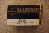 Magtech 308win 150 Grain FMJ Brass Box of (50) Rounds Free Shipping - 1 of 1
