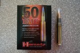50cal BMG Hornady 750 grain A-Max Box of 10 rounds - 1 of 2