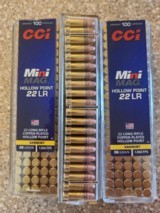 CCI MiniMag 22 LR Copper Plated Hollow Point 36 Grain Brass Cased - 1 of 1