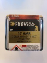 Federal Premium .17 Horandy Magnum V-Shok Varmint
Free Shipping - 2 of 3