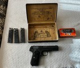 Colt M1908
Pocket Hammerless
.380 automatic 1916 - 3 of 12