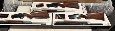 Browning Mod 42 .410, Mod 12 28 ga, and Mod 12 20 ga