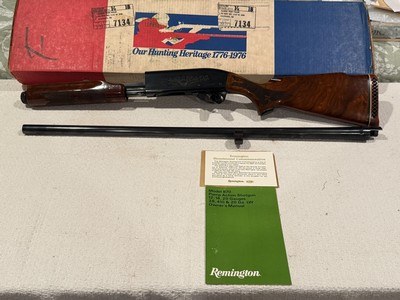 Remington Bicentennial Commemorative 870 TB Trap12 Ga