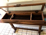 WALNUT DISPLAY CASE
"RIFLE AND TABLE NOT INCLUDED" - 3 of 15