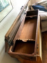 WALNUT DISPLAY CASE FOR ANY O/U OR
SINGLE BARREL UP TO 48' LONG "SHOTGUN AND TABLE NOT INCLUDED" - 2 of 15