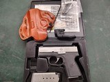 Kahr PM40 40 S&W,Customized By Cylinder & Slide,Night Sights,Lasermax,Holster,Box,Manual