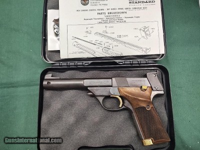 High Standard Supermatic Trophy Military,5.5