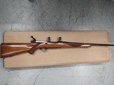 Ruger Model M77 Flat Bolt 22-250 Rem. W/Rings - 1 of 8