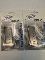 Kimber Solo 9mm Magazines,Priced For A Pair of 2,FREE Shipping - Image 1 of 2