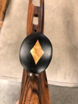 Mark V Weatherby Custom English Walnut Stock, RH, #2 Contour, Inlay!!!!! - 1 of 6