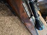 Weatherby German Mark V R/H .257 26" Barrel, Weatherby Imperial 2 3/4x10 Excellent 98%++++ Condition - 6 of 8