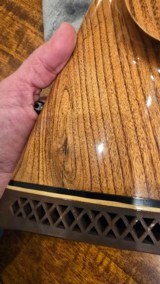 Weatherby German Mark V .460 Magnum, Mesquite Wood, Extremely Rare Highly Collectable, Inlays, Very Early Rifle - 14 of 15