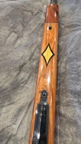 Weatherby German Mark V .460 Magnum, Mesquite Wood, Extremely Rare Highly Collectable, Inlays, Very Early Rifle - 4 of 15