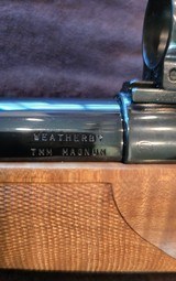 100 % all original Weatherby 7mm Weatherby Magnum Rare Model 70 Action Custom - 11 of 15