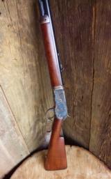 WINCHESTER 1886 TD RB 1/2 MAG.CASE COLORED 45/90 CALIBER TIGER STRIPED WOOD - 13 of 15