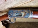 WINCHESTER 1886 TD RB 1/2 MAG.CASE COLORED 45/90 CALIBER TIGER STRIPED WOOD - 15 of 15