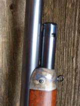 WINCHESTER 1886 TD RB 1/2 MAG.CASE COLORED 45/90 CALIBER TIGER STRIPED WOOD - 6 of 15