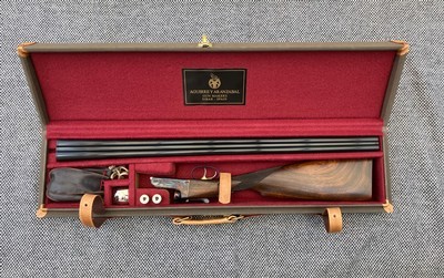 Beautiful AyA 4/53 20Ga. SxS With Case And Accessories - Image 8 of 9