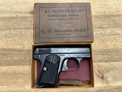 Schemeissler C.G.Haenal Model 1 with box complete - Image 7 of 9
