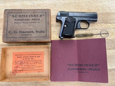 Schemeissler C.G.Haenal Model 1 with box complete - Image 1 of 9