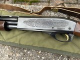 Remington 870 wingmaster 28g factory engraved - Image 2 of 8