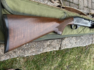 Remington 870 wingmaster 28g factory engraved - Image 3 of 8