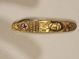 World War II Adolf Hitler Election Pocketknife - 1 of 4