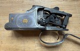 Browning Belgium B1 Superposed 12 gauge Angelo Bee engraved with gold - 9 of 11