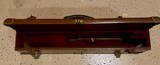 Leather Shotgun case trunk for .410 single barrel O/U - 6 of 7