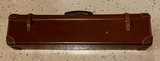 Leather Shotgun case trunk for .410 single barrel O/U - 3 of 7